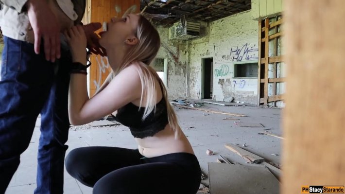 Порно на заброшке
