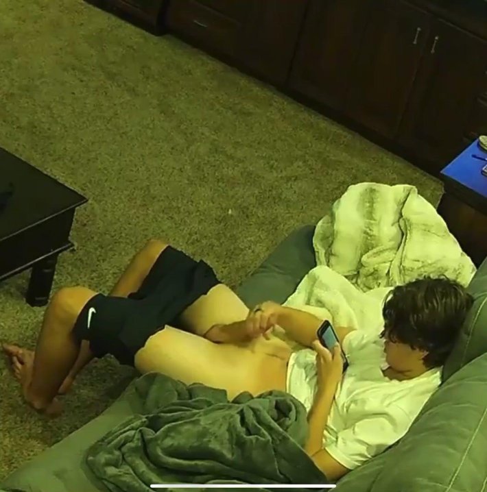 Caught masturbate