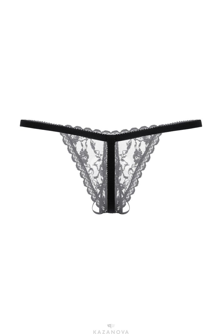 Стринги кружевные открытые softline collection