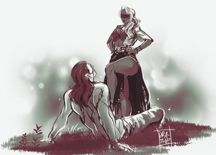 Ведьмак эредин и цири