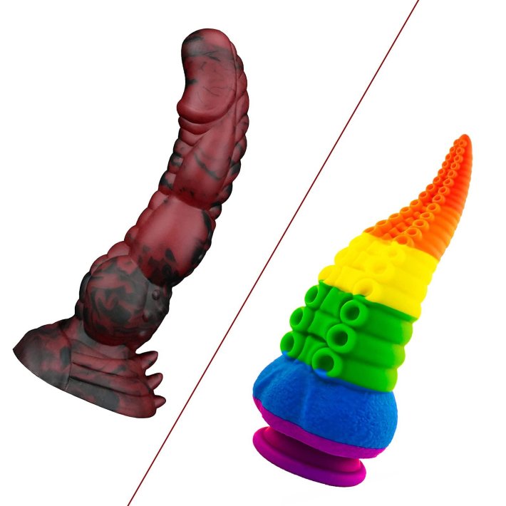 Фаллоимитатор осьминог