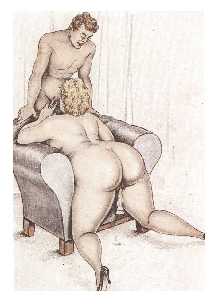 Рисованная порно