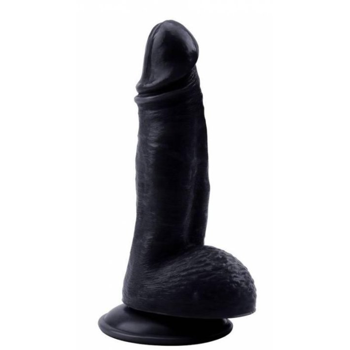 Большой черный фаллоимитатор