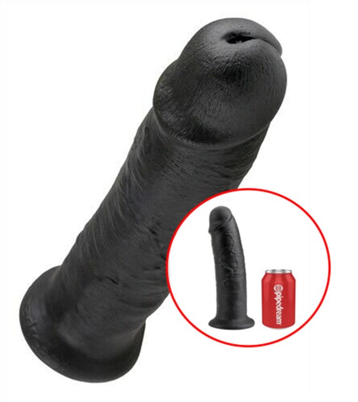 Черный фаллоимитатор