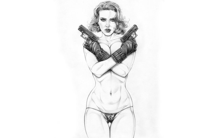 Black widow scarlett johansson