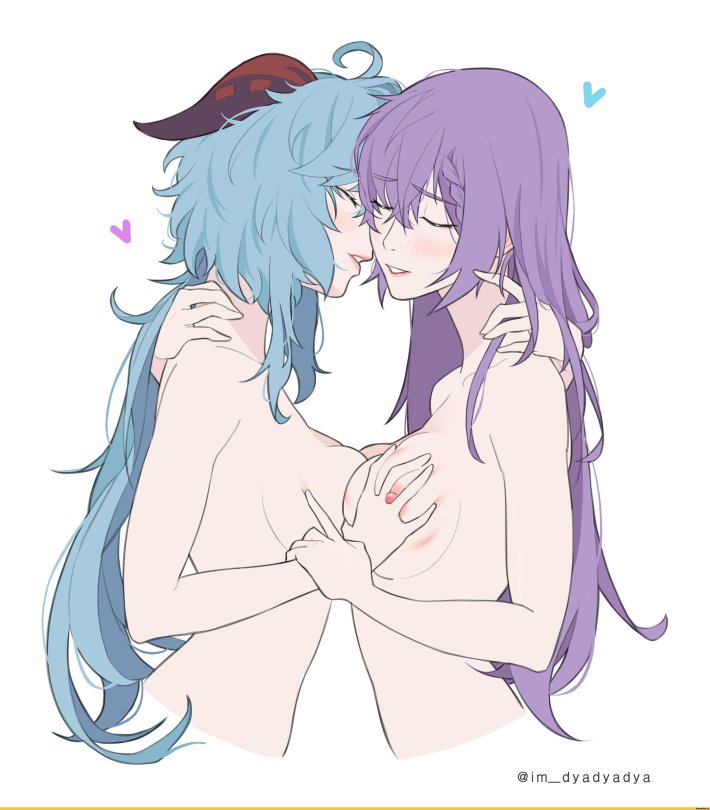 Ganyu и keqing юри