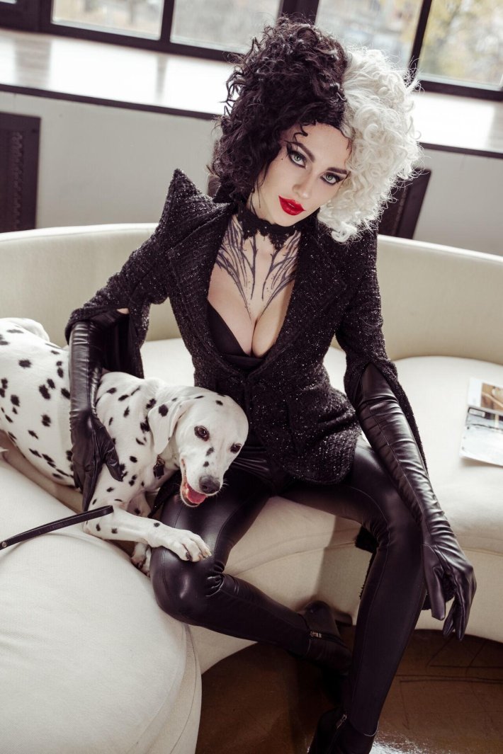 Круэлла косплей