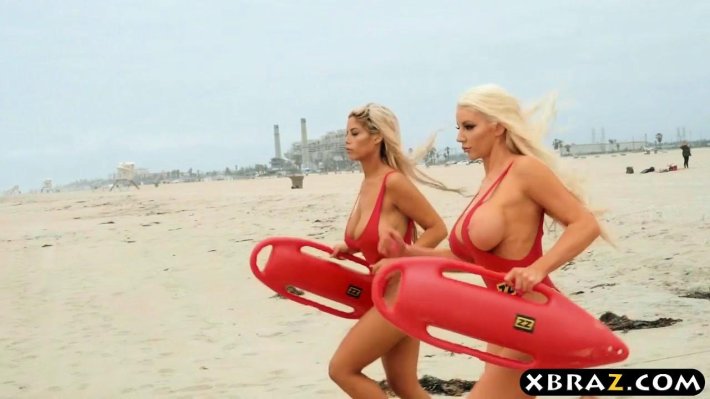 Спасатели Малибу (Bridgette b, Nicolette Shea)