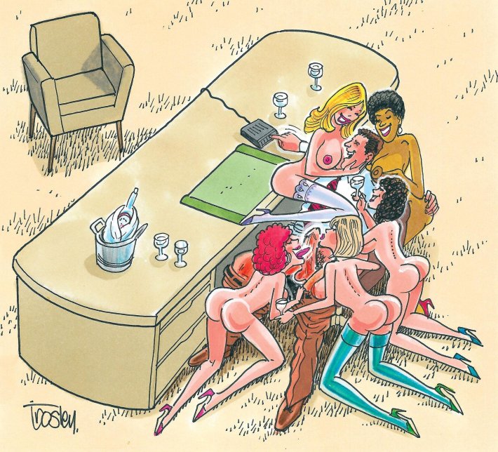 Порно карикатура