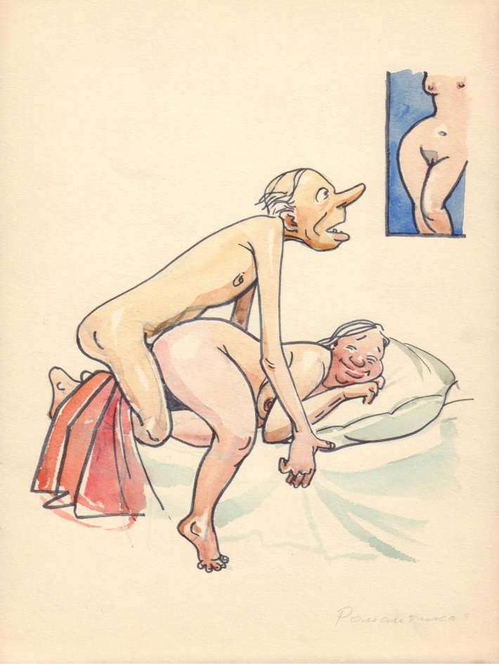 Порнографические карикатуры