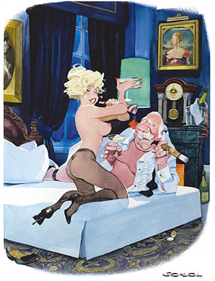 Эротические карикатуры из плейбоя