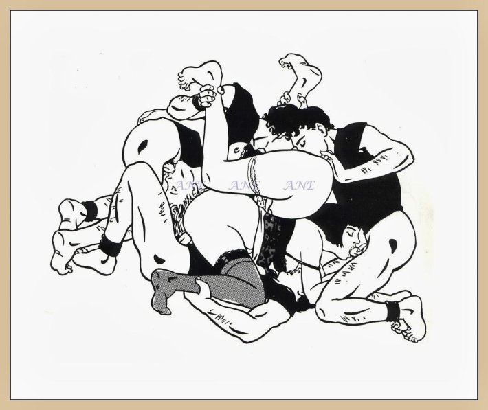 Мультяшная групповуха