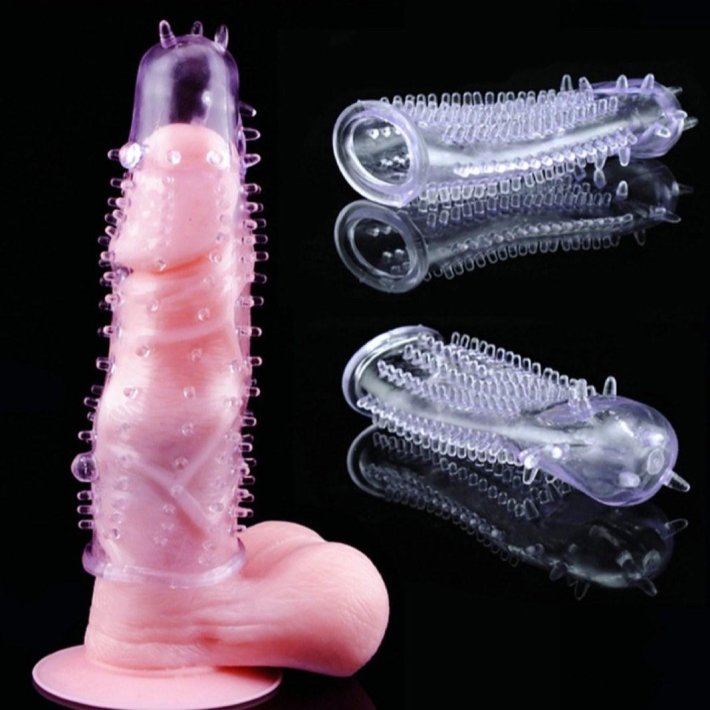 Силиконовая насадка на член