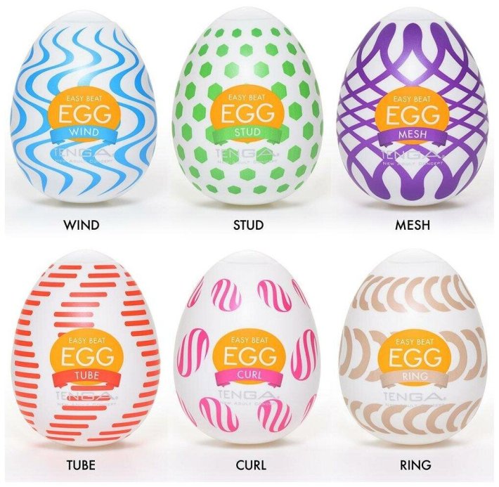Tenga мастурбатор-яйцо variety Pack Egg (Egg-vp6