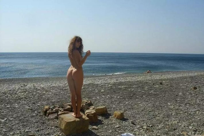 Голые женщины на Азовском море