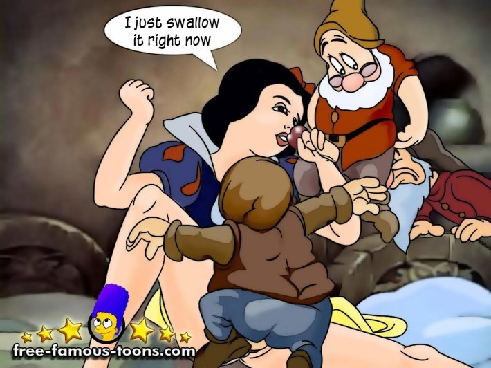 Дисней Белоснежка и семь гномов xxx