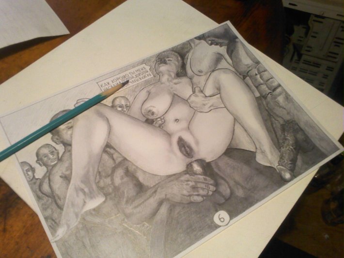 Эротические рисунки карандашом