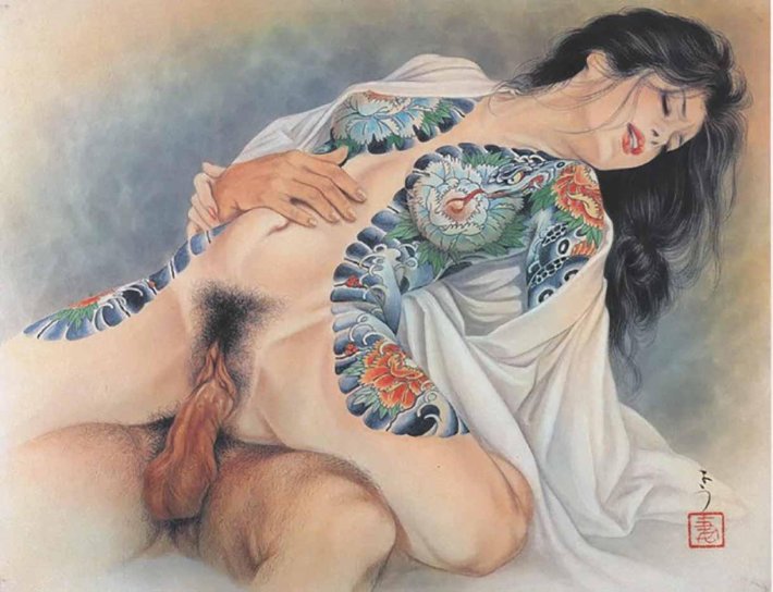 Jito Джито японский художник шибари