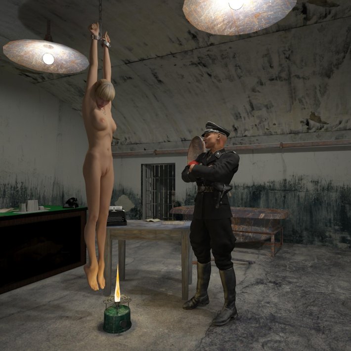 Бдсм пытки девушки на допросе