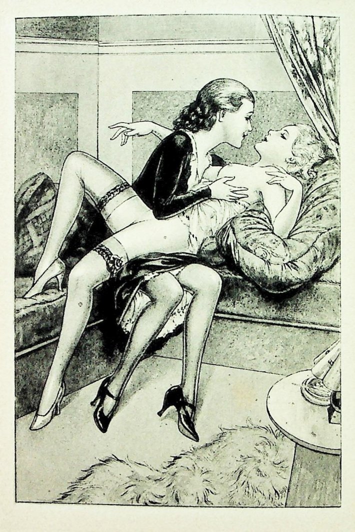 Эротические ретро комиксы лесби