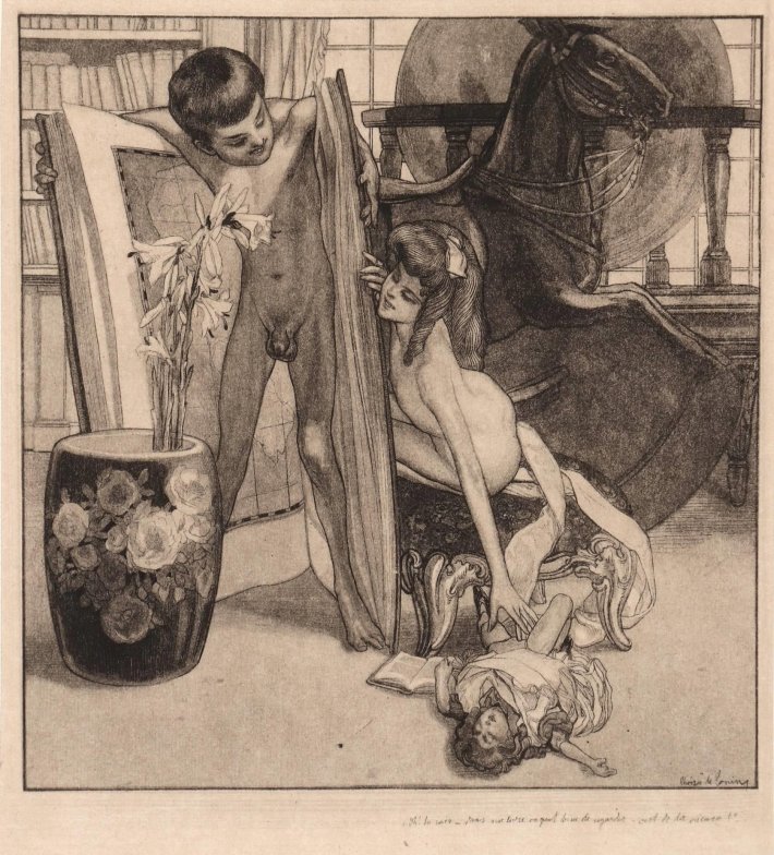 Художник Franz von Bayros