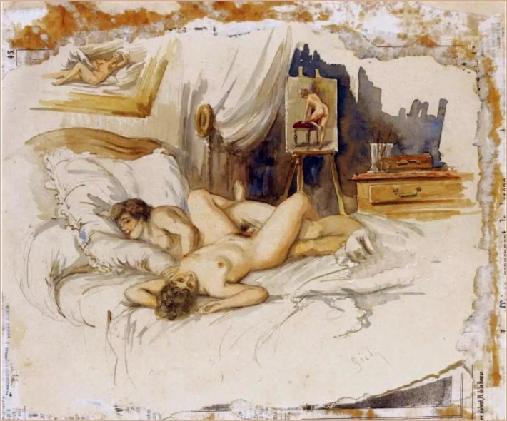 Михаил Александрович Зичи порнография