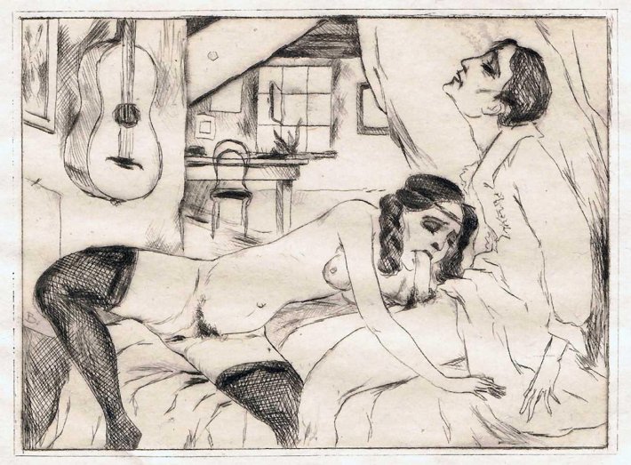 Старые эротические рисунки