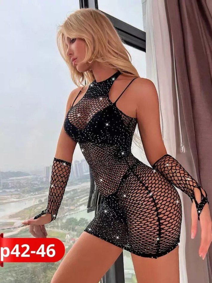 Chilirose платье сетка Capriz