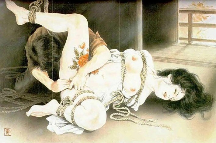 Jito Джито японский художник шибари