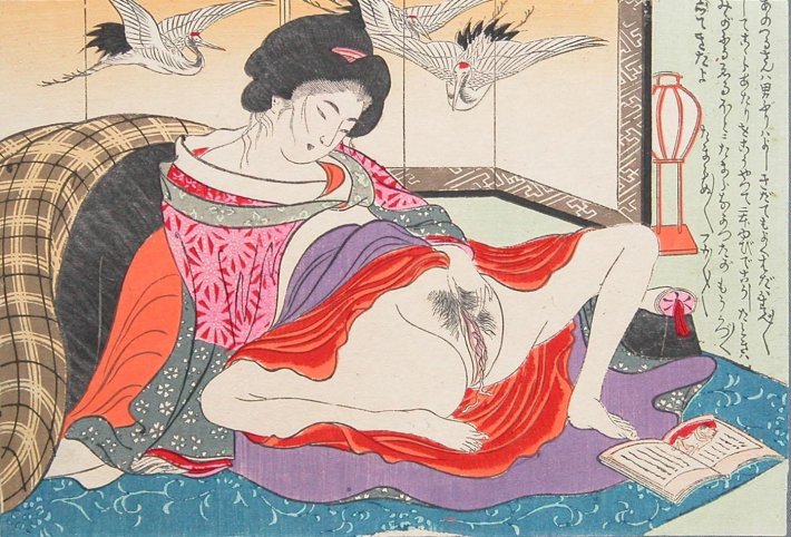 Хентай японская гравюра