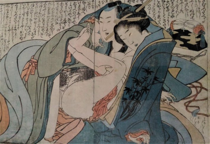 Японская эротическая живопись