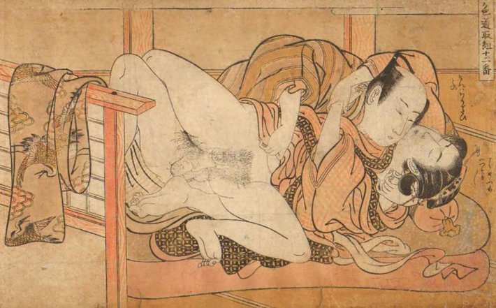 Китагава Утамаро эротические Гравюры