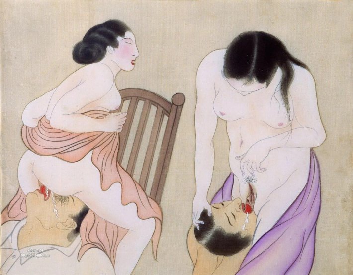 Японские инцест рисунки