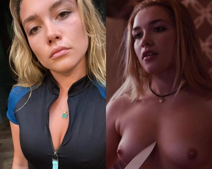 Флоренс пью грудь сиськи