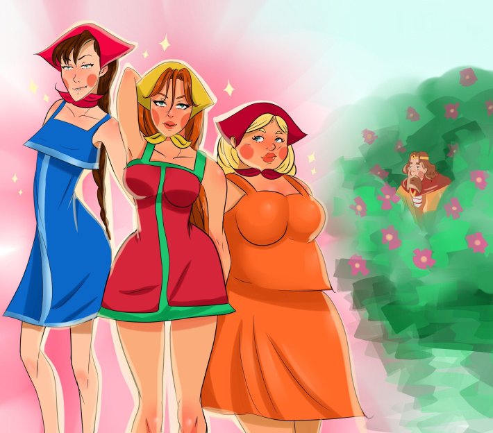 Жены трех богатырей