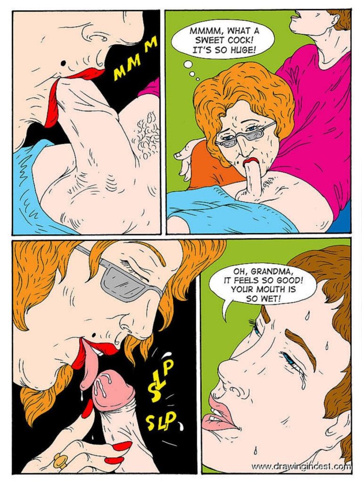 Порно комикс инцест