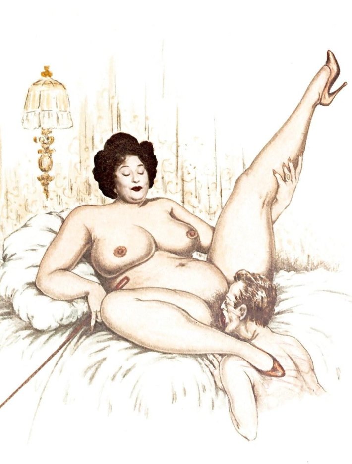 Старинные порнографические иллюстрации