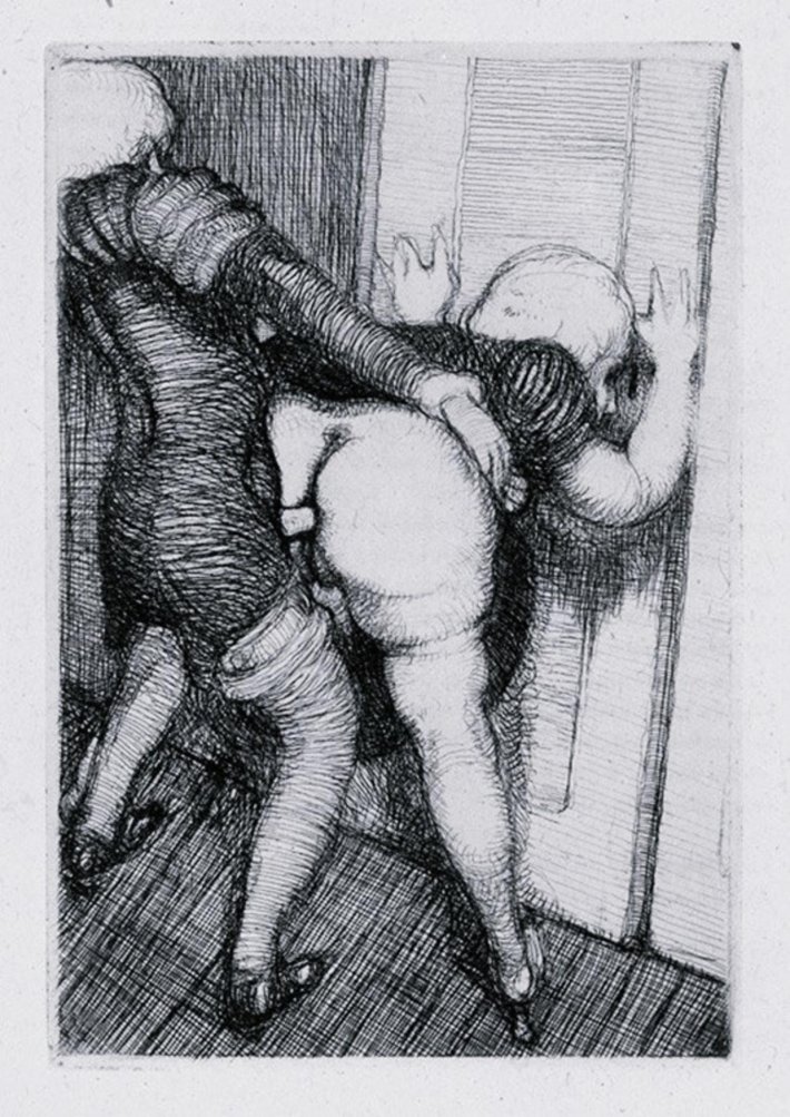 Ретро целование вагины