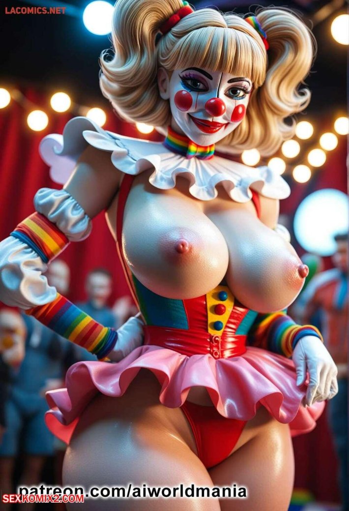 Девушка клоун