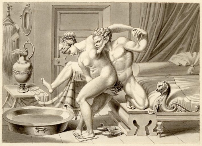 Эротические иллюстрации мифов