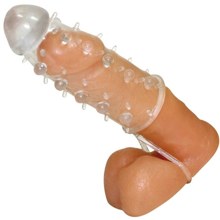 You 2 Toys удлиняющая насадка Magic penis Sleeve Crystal Skin