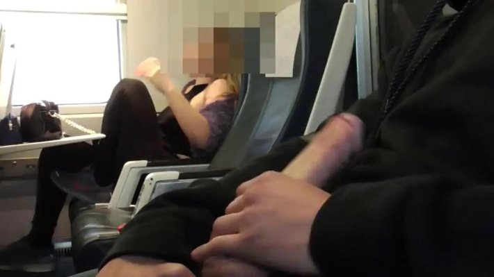 Порно в поезд