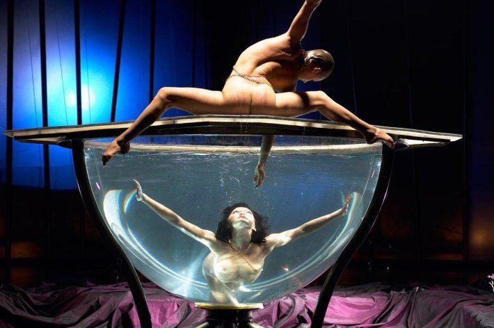 Голый цирк дю солей Zumanity