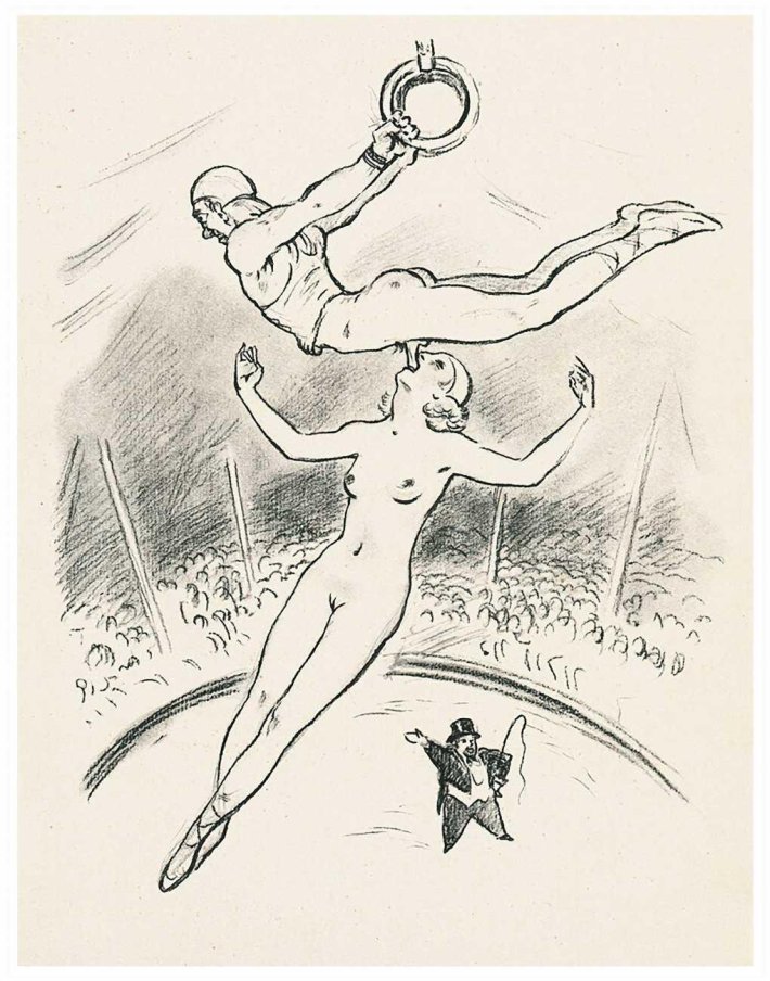 Эротические рисунки цирка