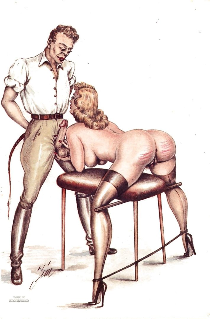 Эротические ретро комиксы