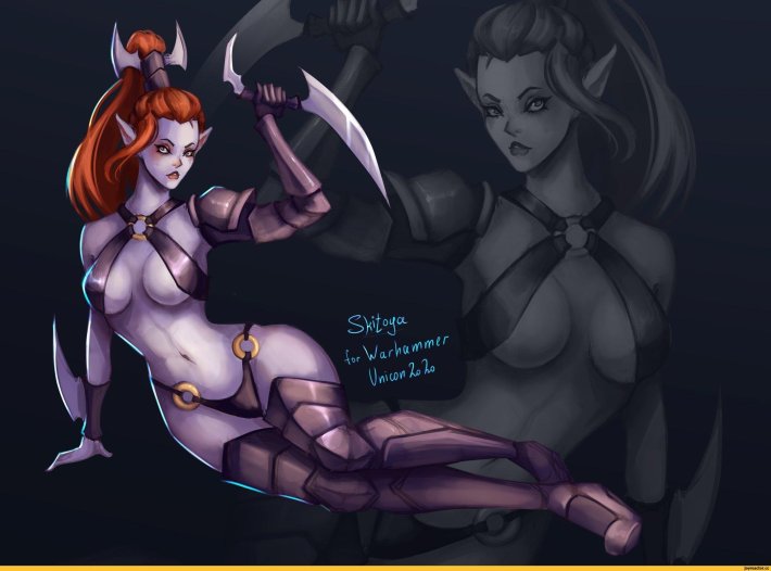 Вархаммер ФБ хентай арты