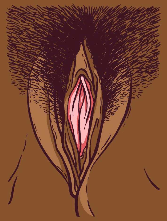 Современное искусство вагина