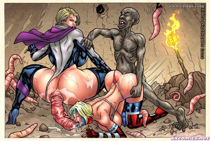 Комиксы SUPERHEROINECOMIXXX prolapse