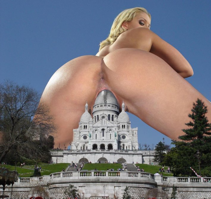 Гигантская голая женщина