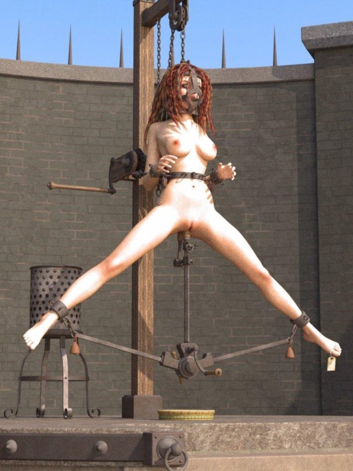 Девка насадилась на Кол